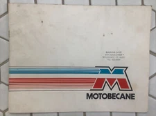 Vintage mid-70's MOTOBECANE BICYCLE Catalog (for USA Market)