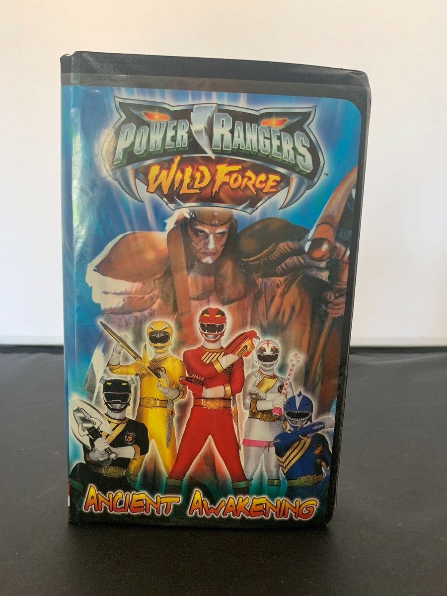 Power Rangers Wild Force Ancient Awakening VHS, LB61 86162418136| eBay