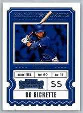 2020 Panini Contenders #WT-2 Winning Tickets Bo Bichette