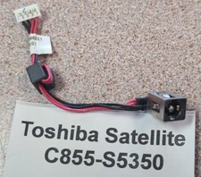 Toshiba Satellite C855-S5350 Laptop DC Power Jack Cable Connector
