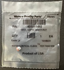 Waters® ACQUITY 405011492 Ndle Seat, Vespel, with Anti-Rot - NEW SEALED