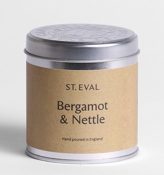 St Eval BERGAMOT & NETTLE Scented Candle in a Tin eBay