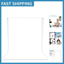 Professional White Photography Backdrop 5x7 FT - Ideal for Weddings Events