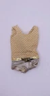 Barbie Vintage 1960’s Casey Mod Gold  and White Bathing Suit Swimsuit