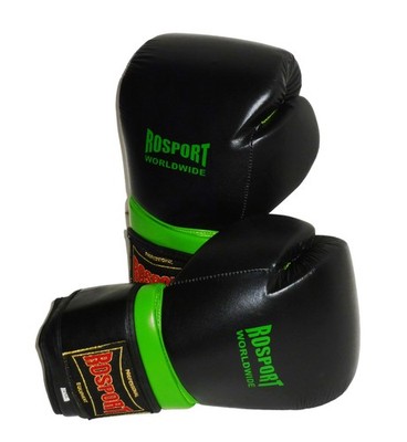 ROSPORT Boxhandschuhe Modell Super Professional MK II , Echtes Leder 14 Oz.
