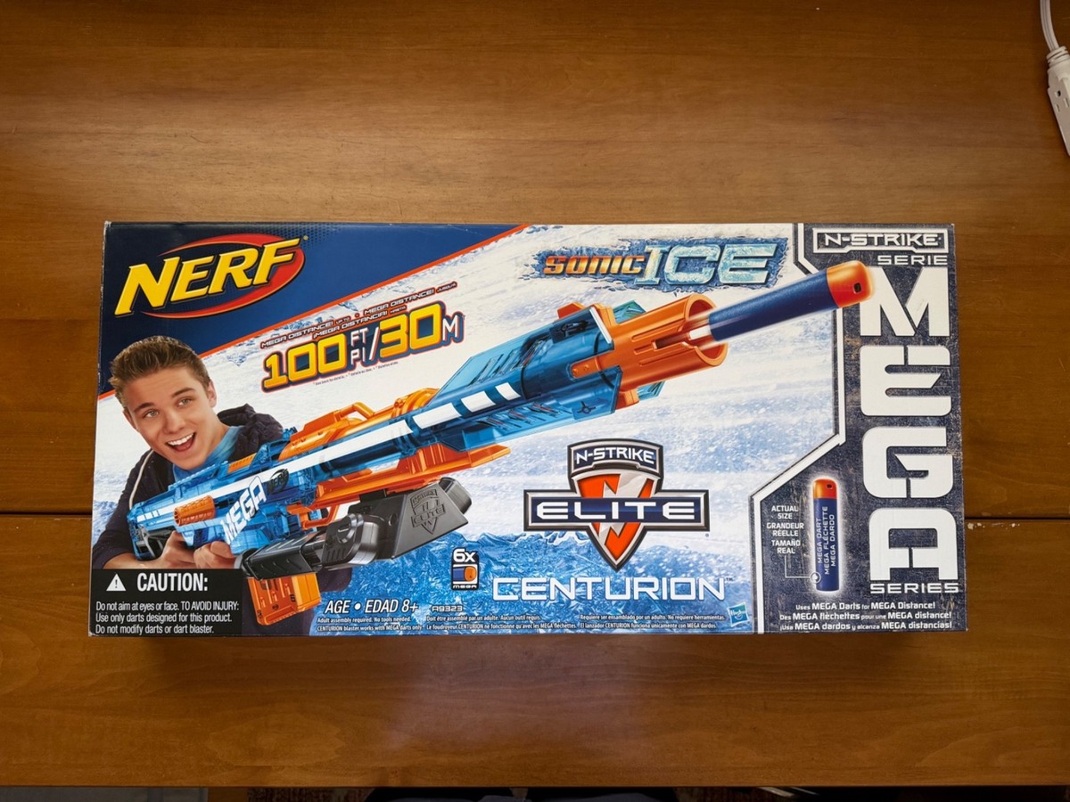 NERF B0578 N-strike Elite Sonic Ice Centurion Blaster for sale
