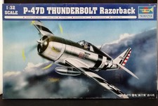 Trumpeter P-47D Thunderbolt Razorback 1/32 Scale Plastic Model