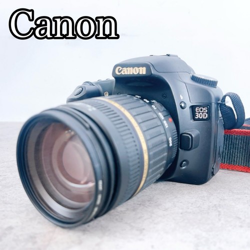 H-500 Canon Eos 30D Tamron 18-200Mm F3.5-6.3 Lens Set Black Operation Digital