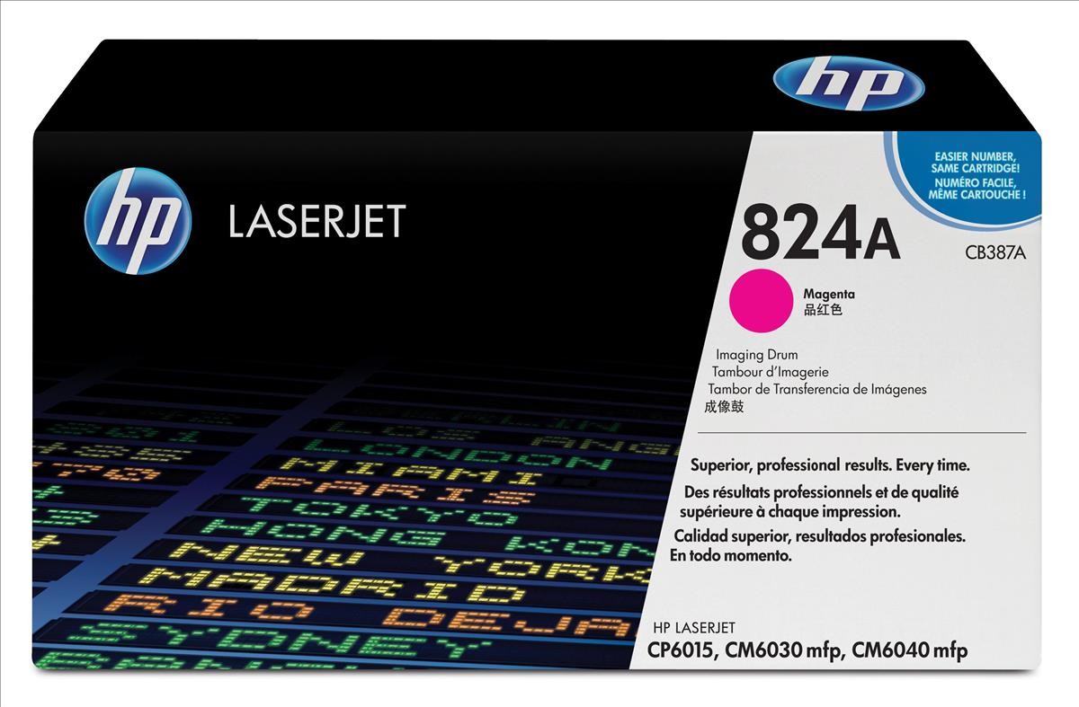Genuine HP CB387A Magenta Imaging Drum 824A Laserjet CP6015/6030/6040mfp Sealed