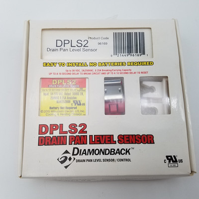 Diamondback Mitsubishi DPLS2 Drain Pan Level Sensor 96169