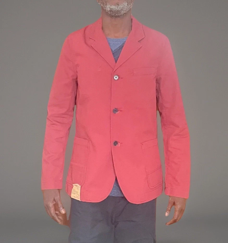 Edwin Tailor Jacket Canvas Brick Unwashed M