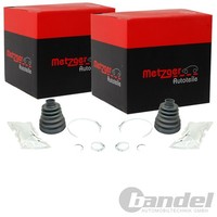 2X Metzger Achsmanschetten Satz Passend FüR Dacia Duster Renault Fluence Laguna