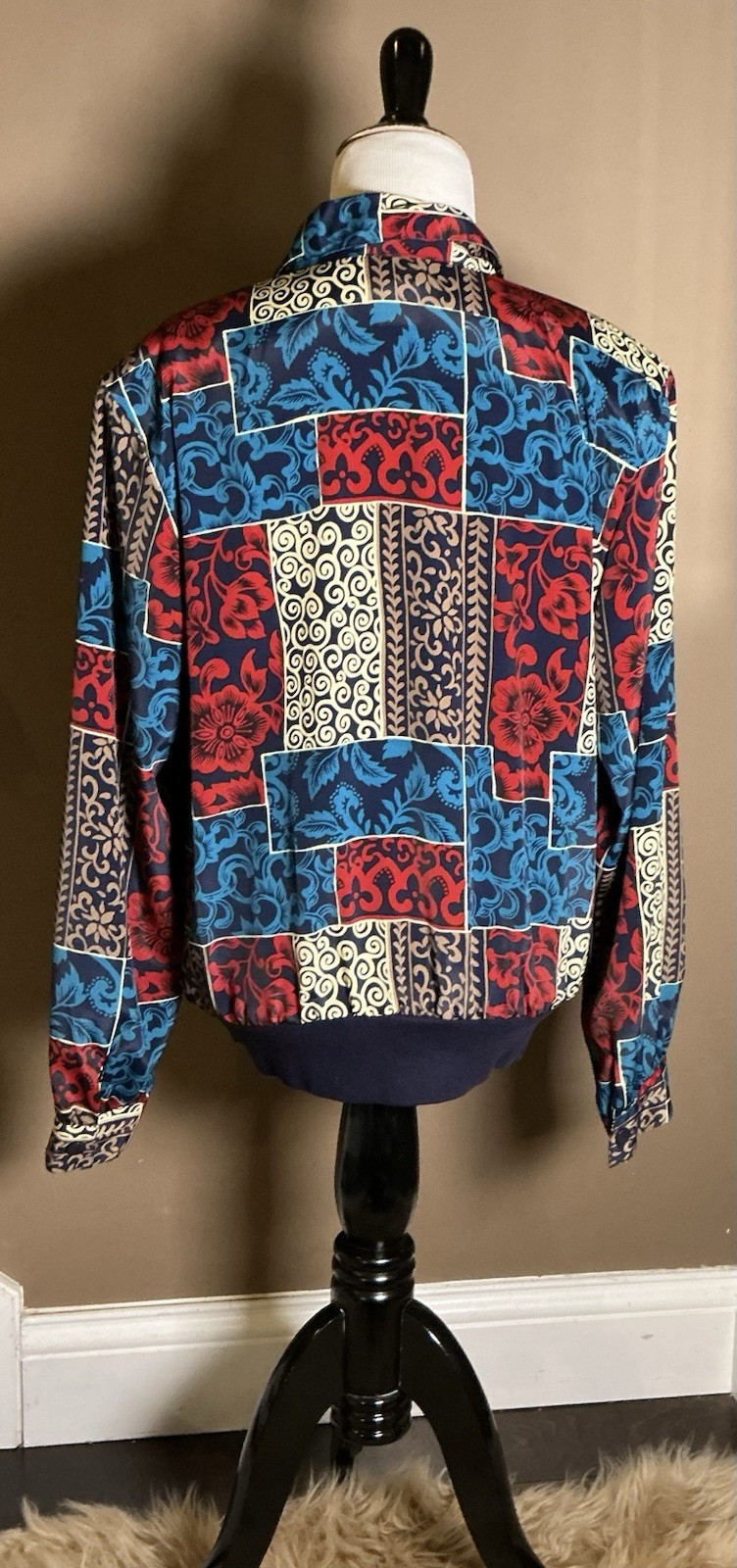 Notations Vintage Womens Blouse Patchwork Design … - image 3