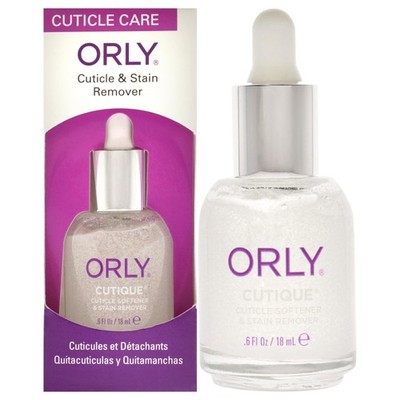 Cuticle and Stain Remover by Orly for Women - 0.6 Ounce (Pack of 1), White 
