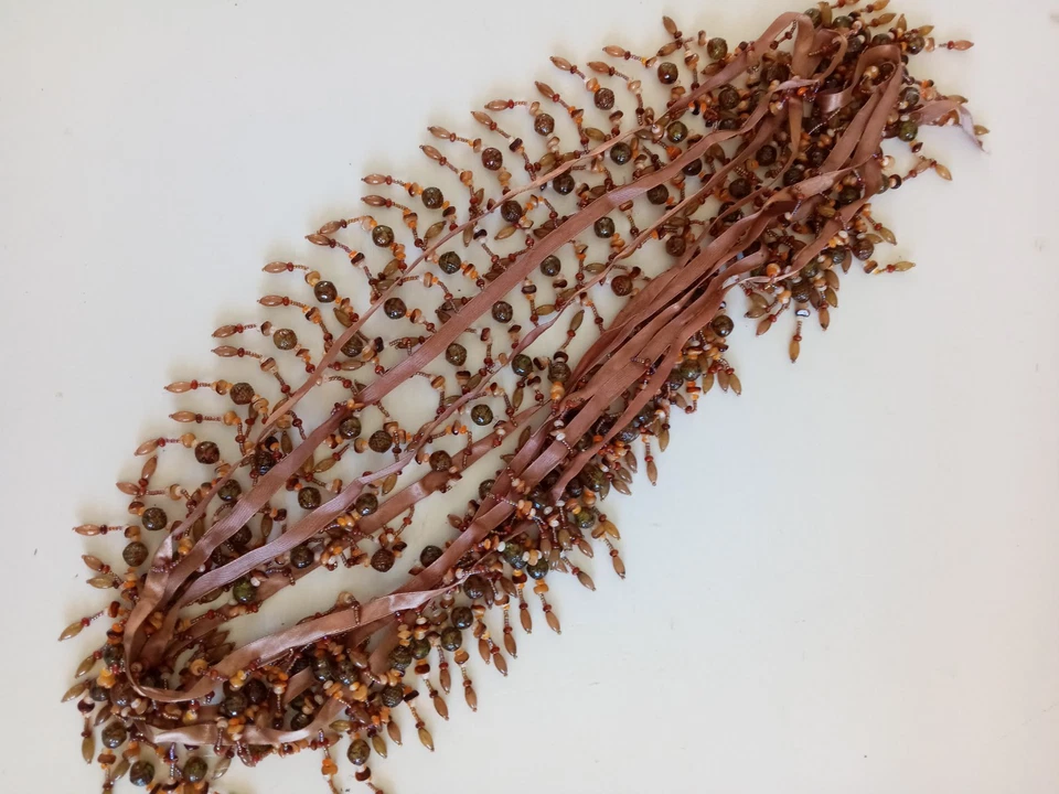 12' бисер лента бахрома дома шитья Craft украшения отделки 4 ярдов - Изображение 3 из 4