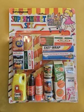 Vintage Supermarket Set Toy Groceries NIP