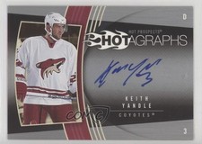 2006-07 Fleer Hot Prospects Hotagraphs Keith Yandle #H-RB Auto 05u8
