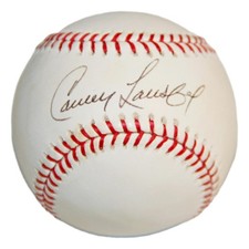 Carney Lansford Autographed Official Major League Baseball A's PSA/DNA