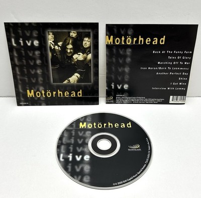 MOTORHEAD LIVE CD (L'AMOUR EAST QUEENS NY 1983) RARE TESTED (EMI 2000) LEMMY
