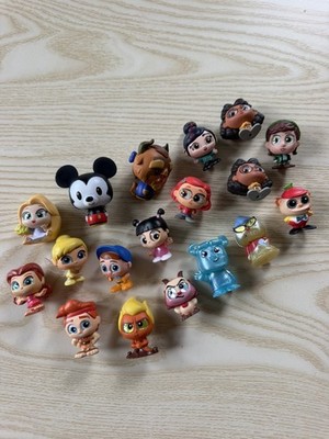 Disney Doorables Mixed Lot 18 Toy Figure Monsters Inc Wreck It Ralph Rapunzel 