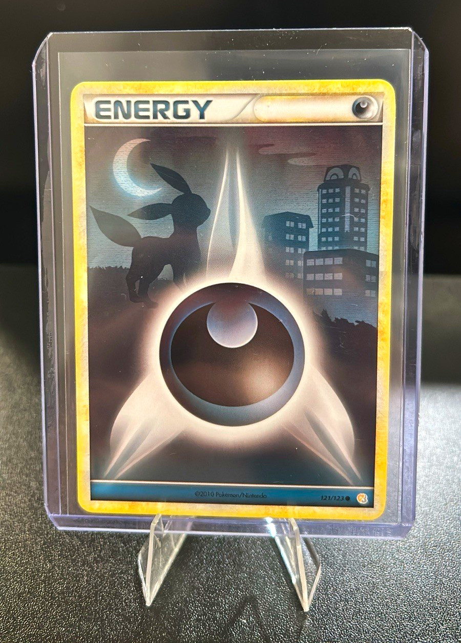 Pokemon TCG Darkness Energy 121/123 HeartGold & SoulSilver Holo English 2010