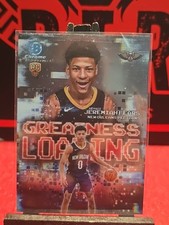 2025-26 Bowman Chrome Greatness Loading #GL-7 Jeremiah Fears