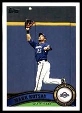 Mark Kotsay 2011 Topps Update #US256 Brewers MLB READ FREE SHIPPING AutographDen