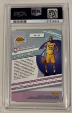 LeBron James 2018 Season Sports Trading Cards & Accessories for
