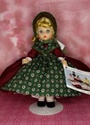 Madame Alexander #569, Denmark, 8-inch Doll, Original Box & Tag; Newly Restrung — photo 2