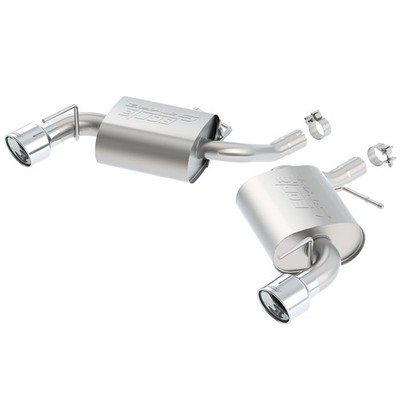 Borla 11933 S-Type Stainless Axle Back Exhaust for 2016-23 Chevrolet Camaro 2.0L