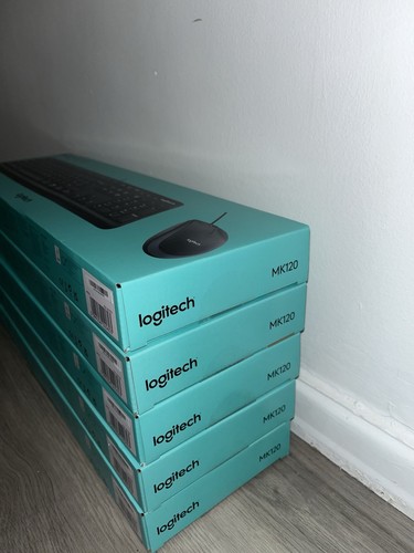 5x LOGITECH MK120 Keyboard & Mouse Set - Picture 3 of 5