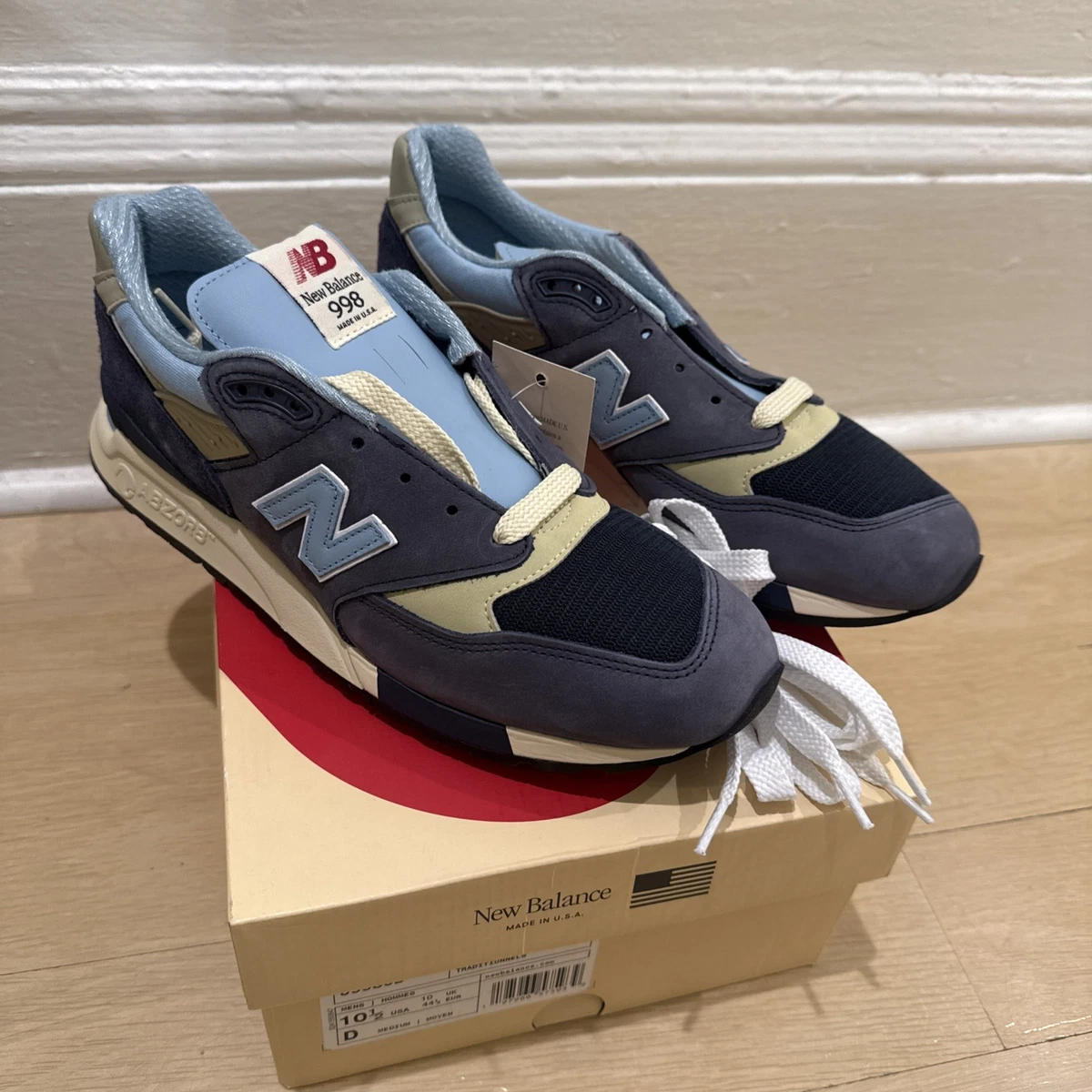 New Balance 998 Made in USA Navy for sale | eBay