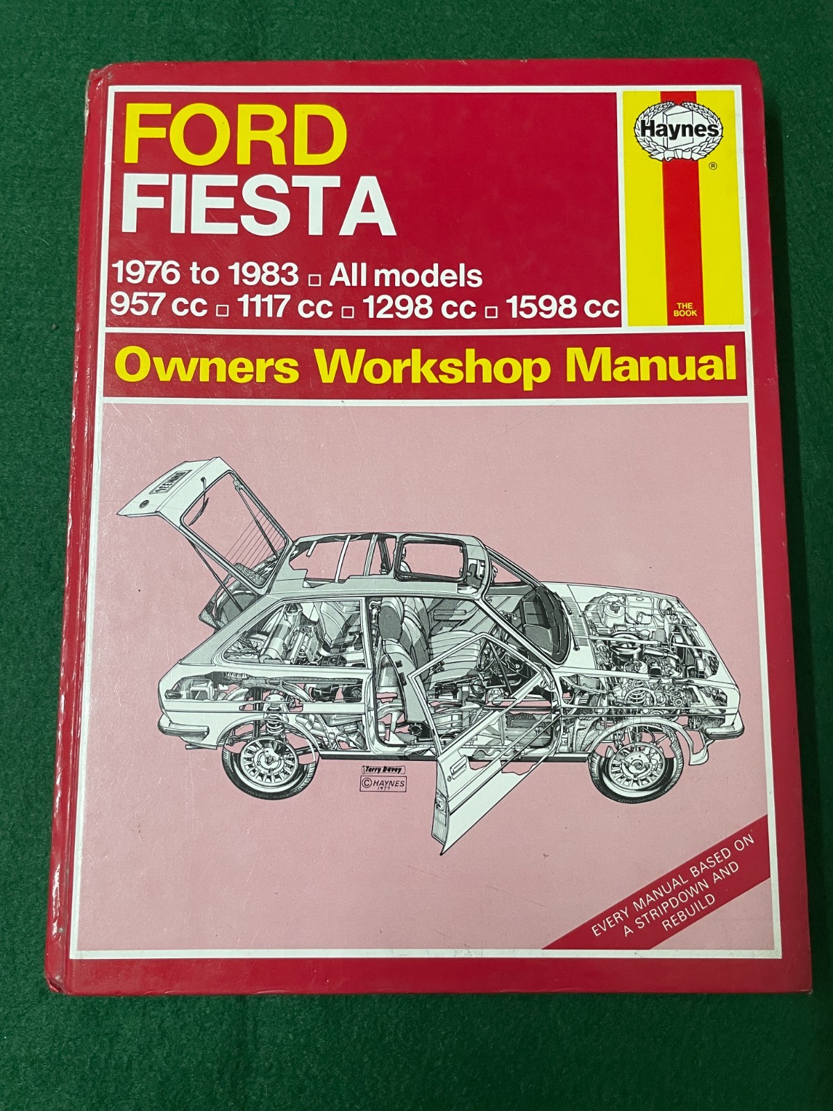 FORD FIESTA 1976 TO 1983 ALL MODELS HAYNES SERVICE & REPAIR MANUAL BOOK