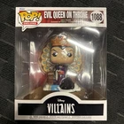 Funko Pop Deluxe Disney Villains Evil Queen On Throne #1088 New In Box