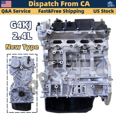 New Type G4KJ 2.4L Long Block Engine Assy for Hyundai Sonata Kia Sorento 2016-20