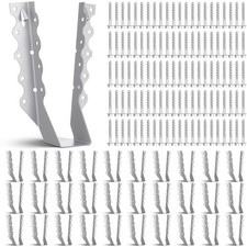 30 Pcs 2 x 8 Joist Hangers with 250 Pcs Screws Face Mount Joist Hangers and N...