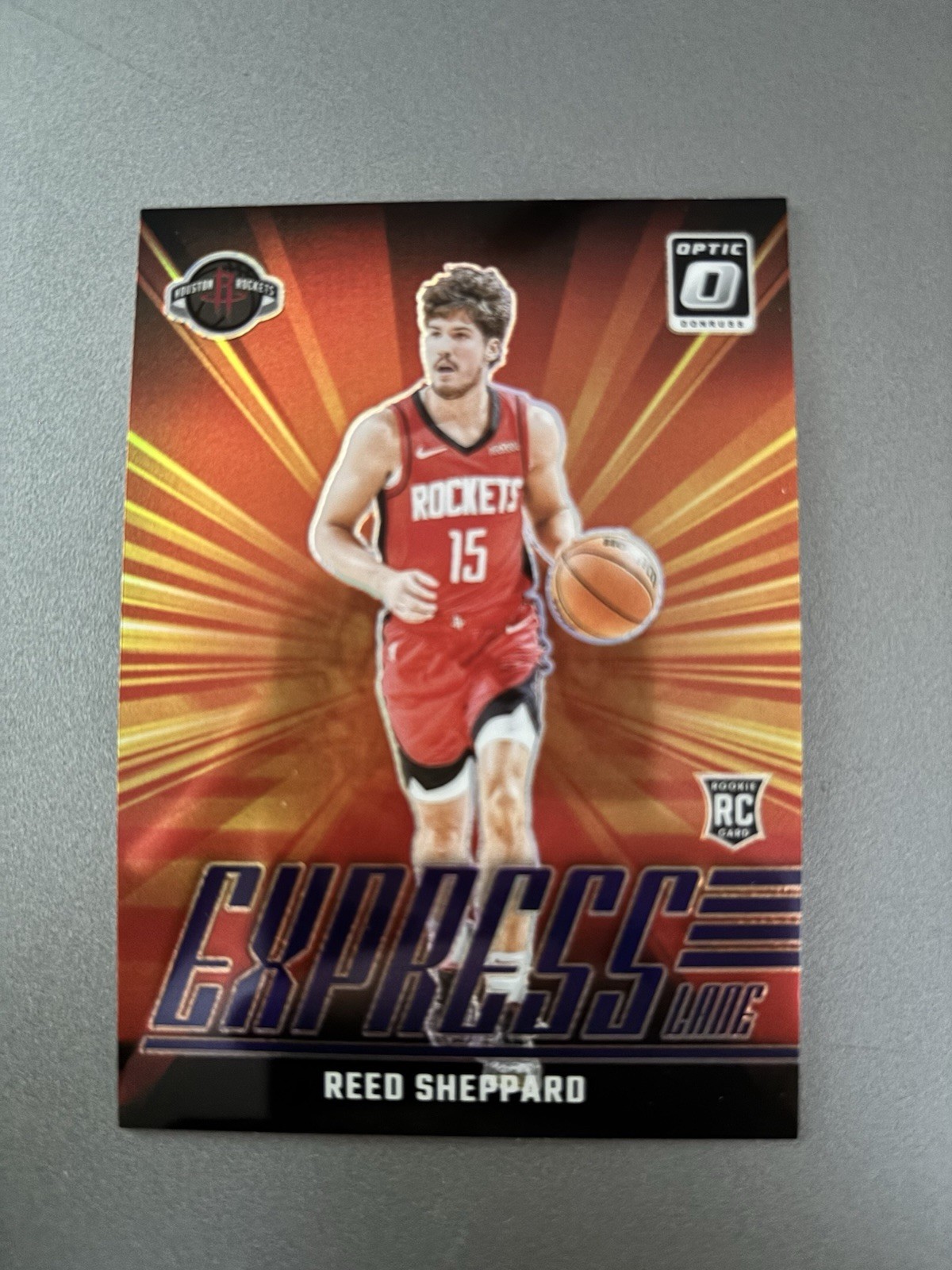 2024-25 Panini Donruss Optic - Reed Sheppard (RC) Purple Prizm Express Lane