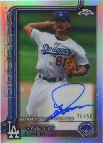 2025 TOPPS DIAMOND ICONS CHAN HO PARK 643139 | eBay