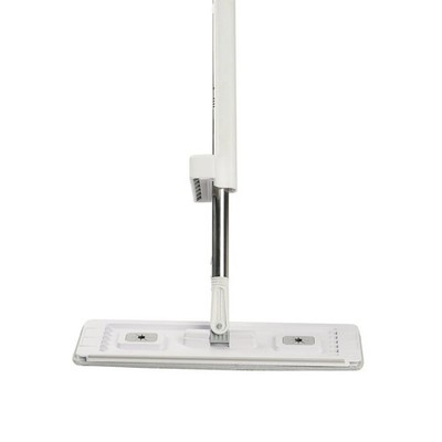 Flat Mop, Self Wringing, Microfiber Floor Mop with 4 Reusable & Washable Mop