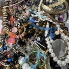 5lb Bulk Costume Jewelry Lot Vintage & Modern Wearable Resell Fashion Jewelry J2