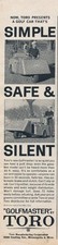 Magazine Ad - 1962 - TORO Golfmaster Golf Cart