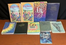 Seventh-day Adventist mostly  youth Music Books lot of 10- most out of print