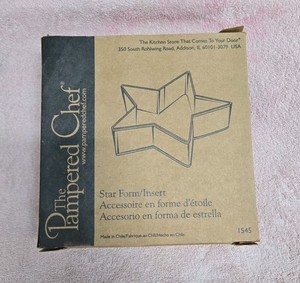 Pampered Chef Star Form Insert