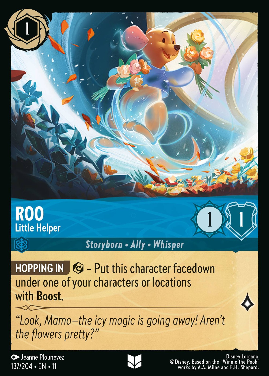 Roo - Little Helper (137/204) (Non-Foil) Chp. 11 Lorcana NM