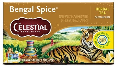 Bengal Spice Tea - 20 Herbal Bags with Cinnamon, Ginger & Clove for Relaxation