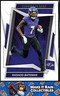 Rashod Bateman 2022 Panini Rookies & Stars #8 Baltimore Ravens Football