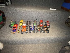 Lot of 11 Hot Wheels Monster Jam 1:64 Scale Die-Cast Trucks
