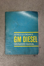 Original 1965 Gm Diesel Series 53 Operators Manual Detroit Diesel Engine Original 1965 Gm Diesel Series 53 Operators Manual Detroit Diesel Engine