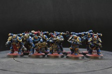 Painted Chaos Space Marines Legionaries Warhammer 40K Commission Miniature