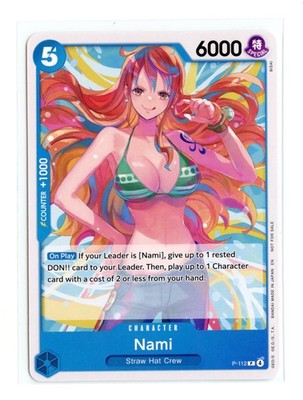 Nami (Heroines Battle Pack) P-112 PR Normal One Piece Promotion